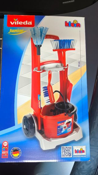 Vileda Junior: Kit limpieza infantil