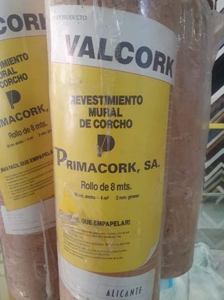 Revestimiento mural corcho VALCORK (3 rollos)