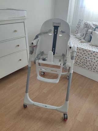 Trona Peg Perego Pappa Prima Follow Me gris