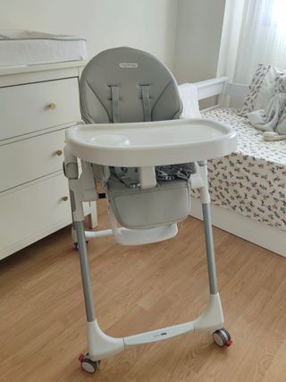 Trona Peg Perego Pappa Prima Follow Me gris