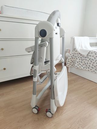 Trona Peg Perego Pappa Prima Follow Me gris