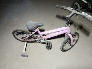 Bicicleta niña Panda 16" usada