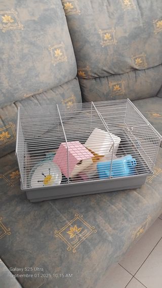 Jaula hamster gris - Small Life