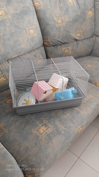 Jaula hamster gris - Small Life