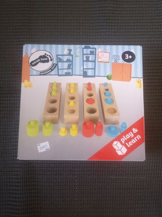 Encajes madera infantil