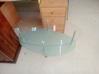 Mesa centro cristal