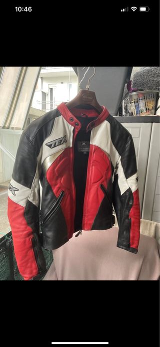 Giacca moto pelle Texport