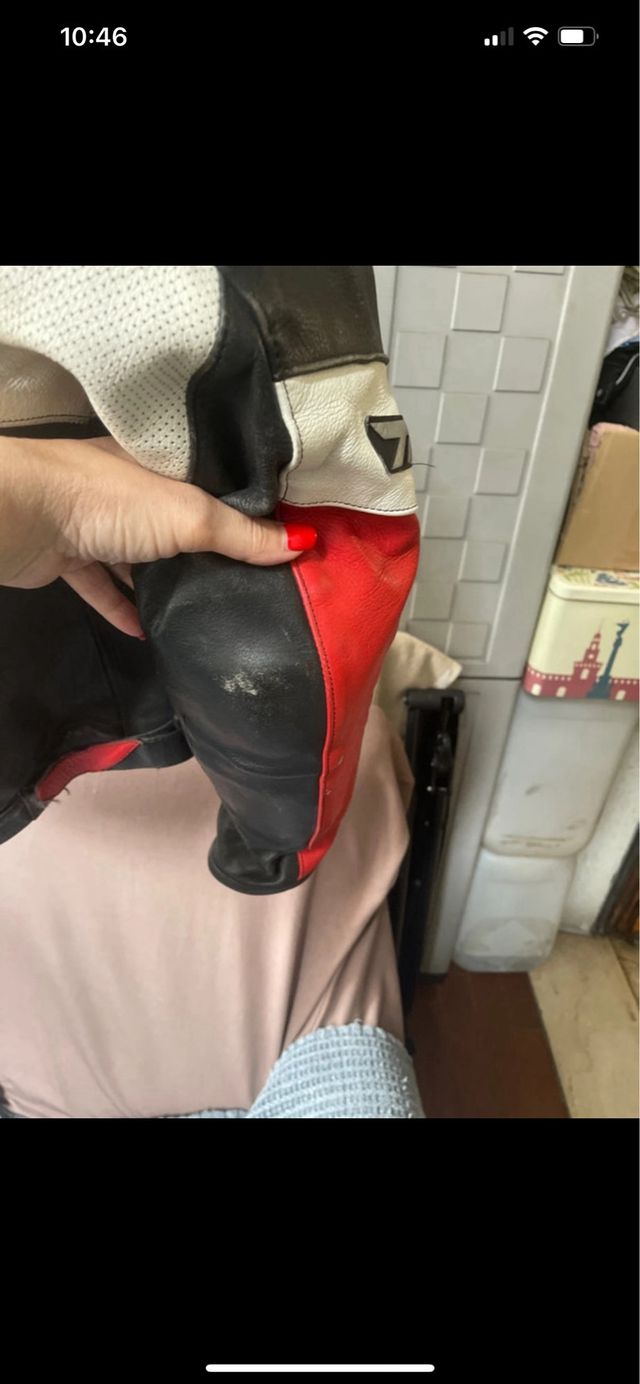 Giacca moto pelle Texport