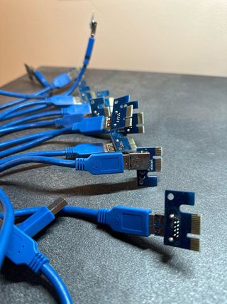 Lote material rig de minado – varios