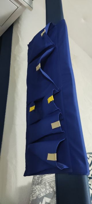 Organizador cuna o cama azul marino