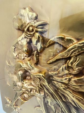 Bassorilievo laminato oro  Minguzzi 