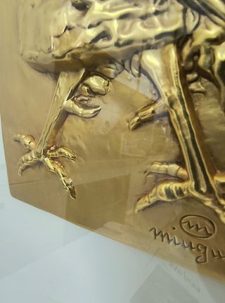 Bassorilievo laminato oro  Minguzzi 