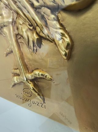 Bassorilievo laminato oro  Minguzzi 