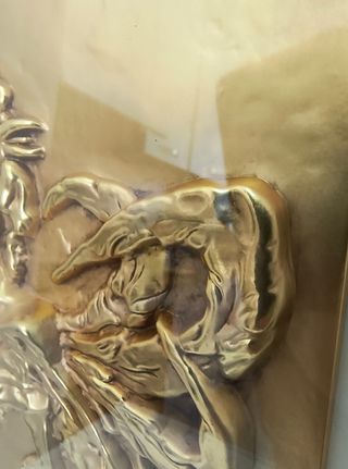 Bassorilievo laminato oro  Minguzzi 