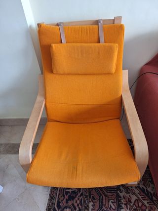 Butaca Ikea naranja - 2 unidades