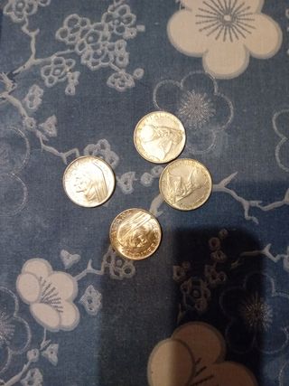 4 Monete 500 Lire Italia