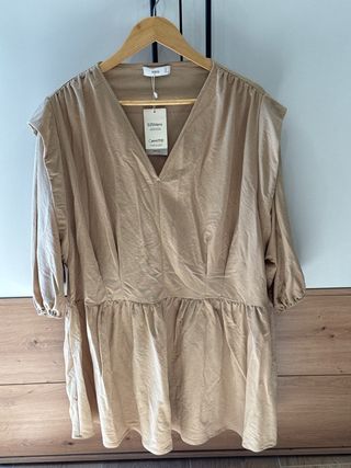 Vestido beige - Talla única