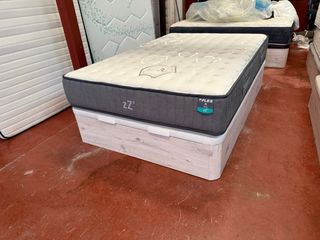 CANAPE Y COLCHON FLEX zZ3 POCKET WBx VISCO 135x200