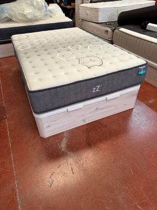 CANAPE Y COLCHON FLEX zZ3 POCKET WBx VISCO 135x200