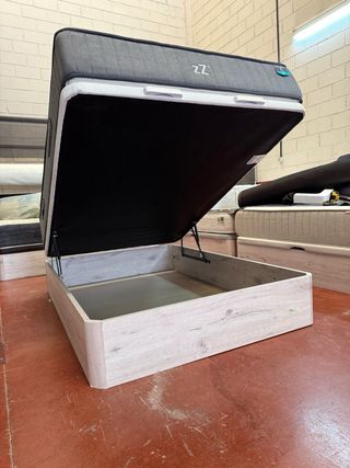 CANAPE Y COLCHON FLEX zZ3 POCKET WBx VISCO 135x200