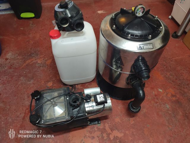 Filtro piscina Scal acero inox