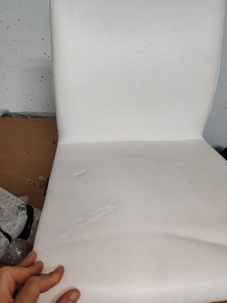 Vendo 4 Sedute Molteni in pelle bianca
