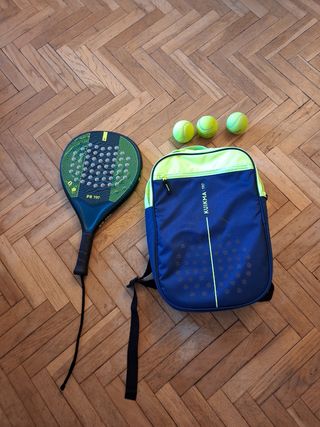 Pala pádel + 3 pelotas Kukma