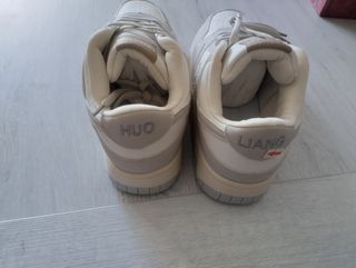 Zapatillas LIANGHuo beige/blancas