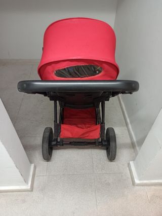 Carro bebé rojo - Plegable