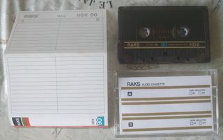 Cassette RAKS HD-X 90 - turchia 1988 - come nuova