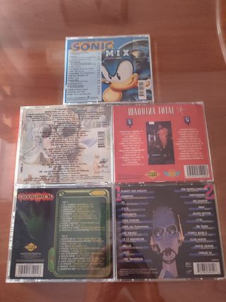 5 CDs Dance & Electrónica
