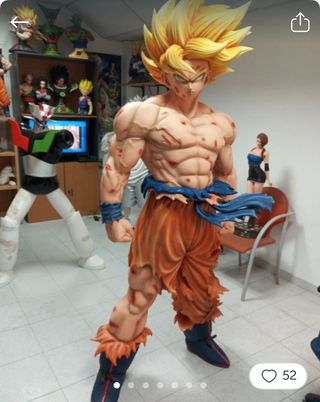  Figuras DBZ Goku Vegeta 1/1