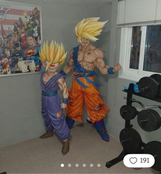  Figuras DBZ Goku Vegeta 1/1