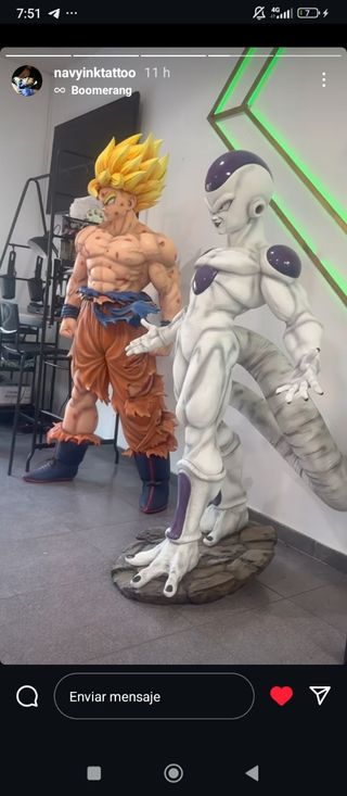  Figuras DBZ Goku Vegeta 1/1
