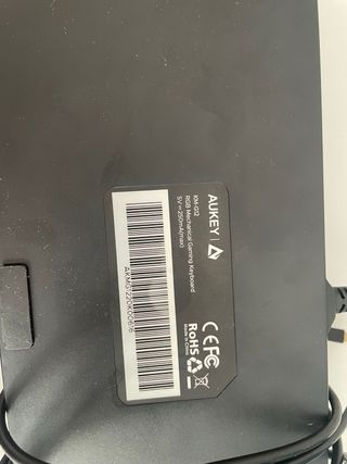 Teclado Aukey GM-G12 RGB
