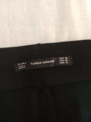 Pantalones mujer rayas - Negro