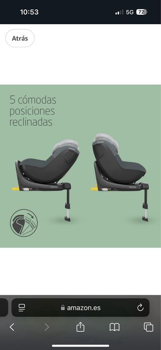 Silla coche bebé Maxi-Cosi