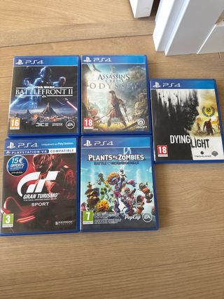 5 Juegos PS4 (PlayStation 4) - Oferta