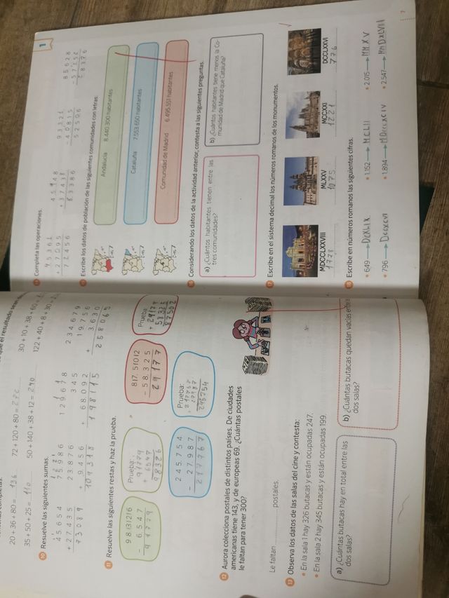 Cuaderno de matemáticas. 4 Primaria. Savia