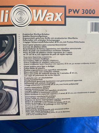 Pulidora PoliWax PW3000