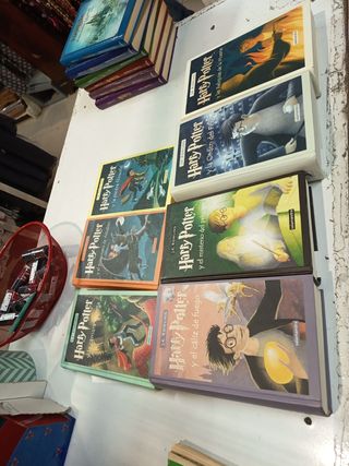 7 LIBROS de HARRY POTTER
