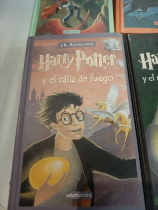 7 LIBROS de HARRY POTTER