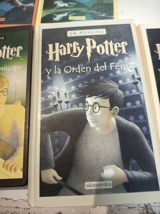 7 LIBROS de HARRY POTTER