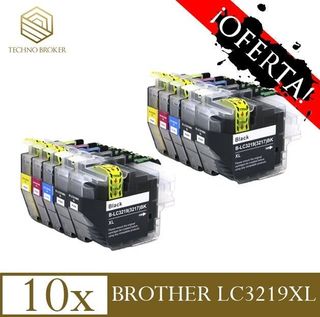 BROTHER LC 3219 XL COMPATIBLE PACK 10