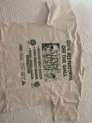 2  CAMISETAS VANS OF THE WALL TALLA S (SMALL)