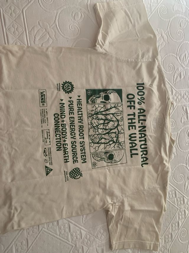 2  CAMISETAS VANS OF THE WALL TALLA S (SMALL)