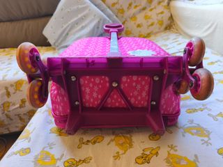 Maleta infantil SnowQueen rosa