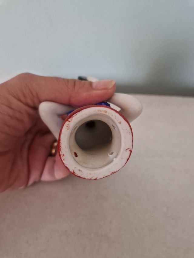 Antigua half doll art noveau