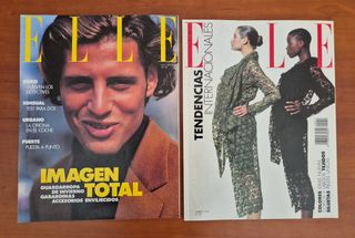 Elle revistas 1990: abr, jul, oct.
1991: mar