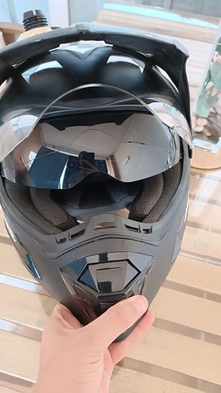 Casco integral ACERBIS Flip FS-606 Negro, M
